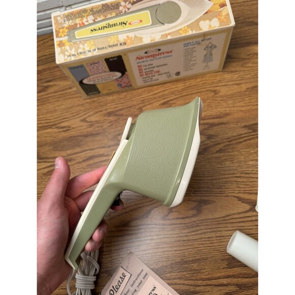 Vintage Osrow Steamstress‎ Lightweight Steamer 1970's In Org. Box - Picture 11 of 14